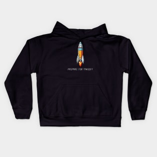 Rocket Ship - Prepare For Takeoff Kids Hoodie